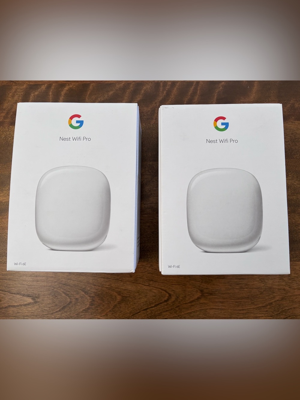 google Nest Wifi Pro Dual-Pack Router Units - White
